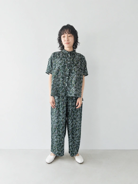 有機棉寬褲 「星砂」