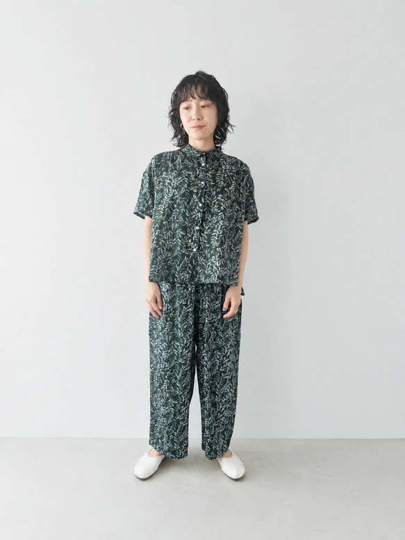 有機棉寬褲 「星砂」