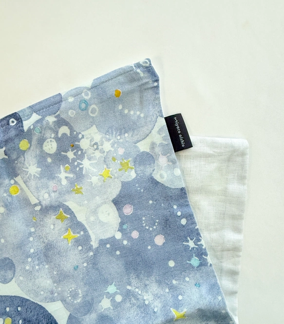 有機棉麻抱枕套 「星砂」
