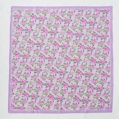 水彩畫手帕「Daphne」，亦可作絲巾使用