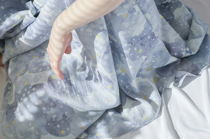 有機棉短袖襯衫「星砂」